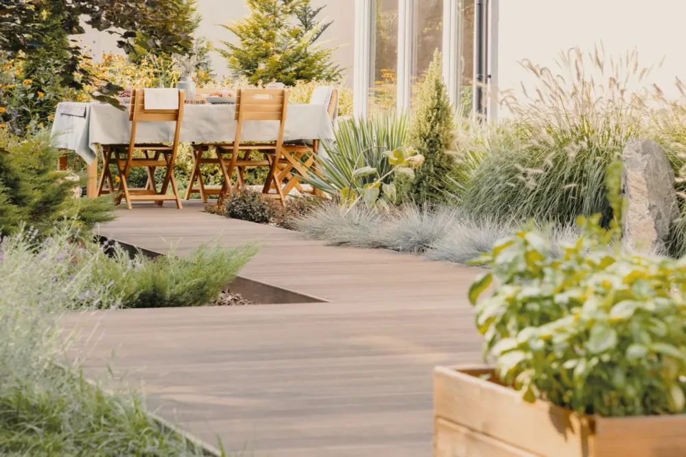 Terrasse près de Thiré